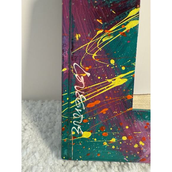 LEOMA LOVEGROVE Painted and Autographed Letter “L”Book. FL Artist One Of A Kind - Picture 3 of 5